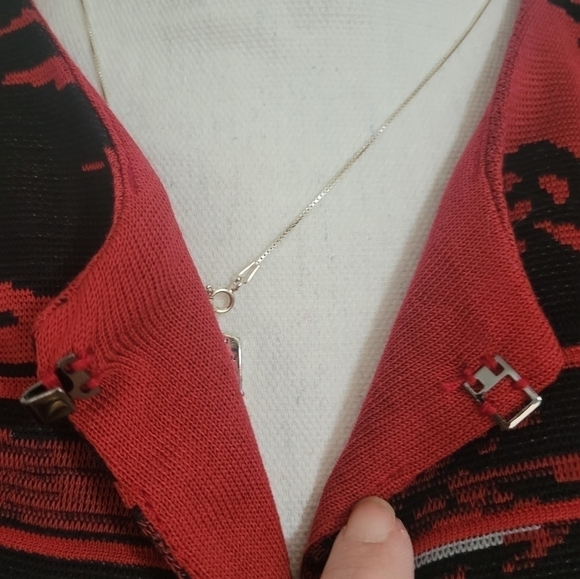 Misook sweater with hook and eye closure size xs - Picture 10 of 12